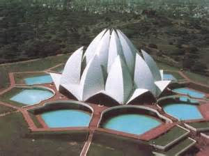 Images of the Lotus Temple