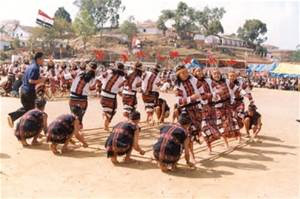 Mizoram  Bamboo Dance