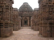 Konark Sun Temple, inside view