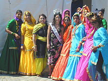  PUNJABI BIRLS IN A CULTURAL EVENT