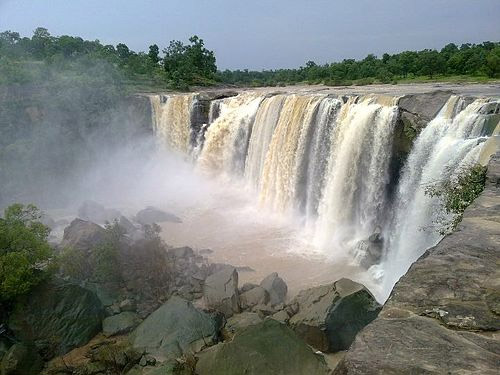 AMRITDHARA  FALLS,  CHIMRI