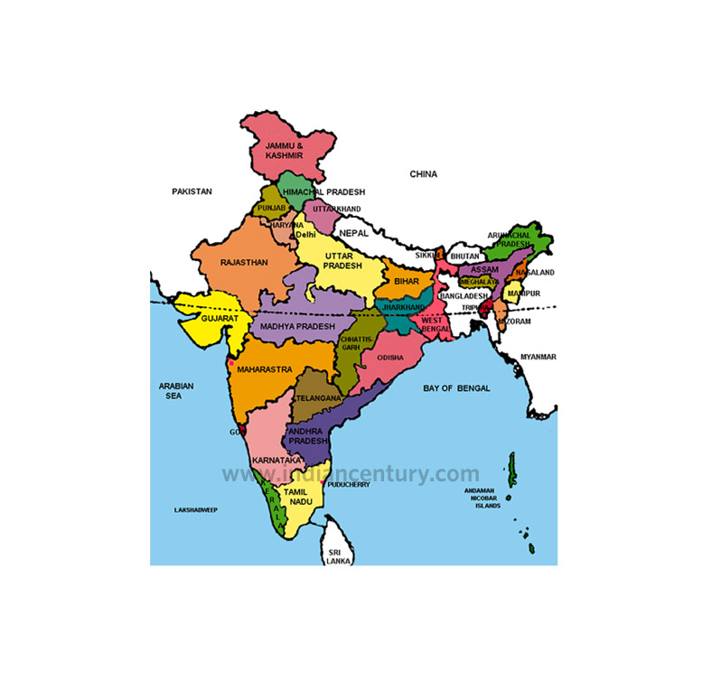 Map of India