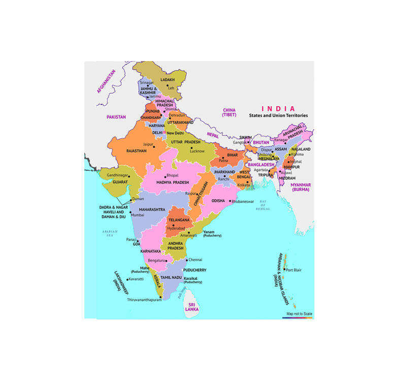 Map of India